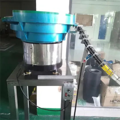 Automatic Screw Capping Machines for Plastic Bottles with Vibratory Feeder