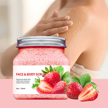 OEM Factory 350ML Peach Acid Brightening Home Natural Exfoliating Cleansing Cream