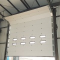 Quick rolling up sectional aluminum door