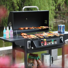 Portable Charcoal Grill for Family BBQ