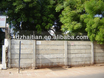 Precast concrete boundary wall panel machine