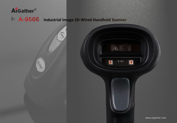 2D foldable desktop barcode scanner