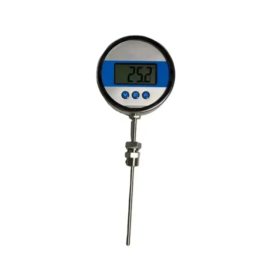 High Performance Local Display LED Thermometer - Customizable Thermocouple Bimetallic Thermometer