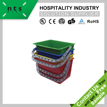 polypropylene hotel cleaning bucket
