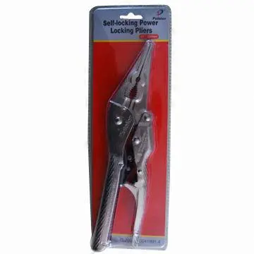 Pliers/Self-locking Locking Pliers with Nickel Black Finish, Made of Carbon Steel