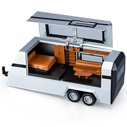 1/32 Scale TSL Trailer Off-Road Alloy Model Car with Sound and Light - Kids Toy Gift