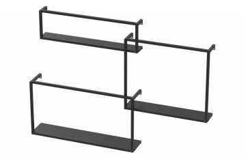 Schwebendes Wandregal-Set