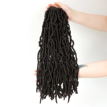 X-TRESS Factory Price Locs Curly Crochet Afro Braids Hair Bundle For Women Heat Resistant Synthetic Braiding Hair Extensions