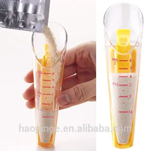 (1-6g)Yeast Measuring Cup With Sealing Clip /baking tool