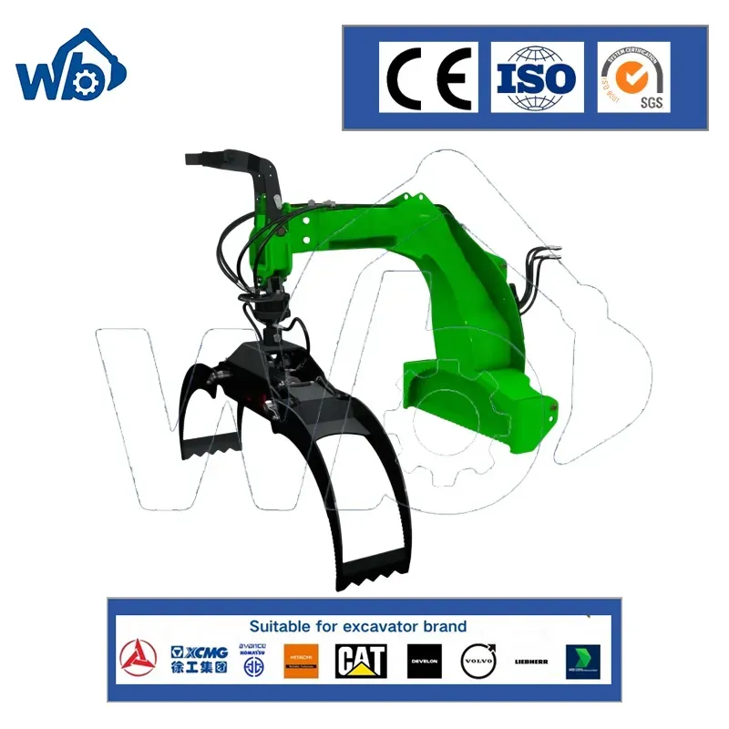 Heavy Log Lifting Grapple for Gehl V400 Skid Steer