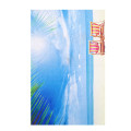 india blue and white oem beach towel sublimation