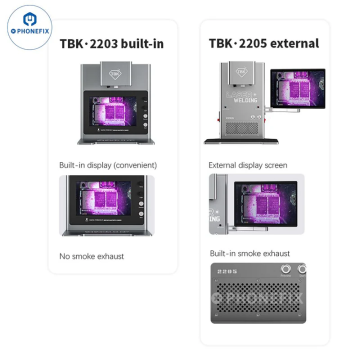 TBK 2203 & TBK 2205 Intelligent Laser Welding Machine for IC Repair