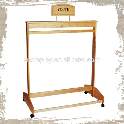 Wood Clothes Storage Cabinet, Coat Rack, Wood Furniture Clothes Cabinet