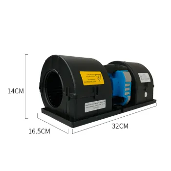 Jiuqiang 24V 12V Bus A/C Heater Blower RA24BL20-B50-3SP for KingLong, Ankai, Higer, ZhongTong Buses