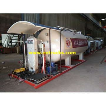 Estaciones de propano 20000L 10ton Skid-mounted