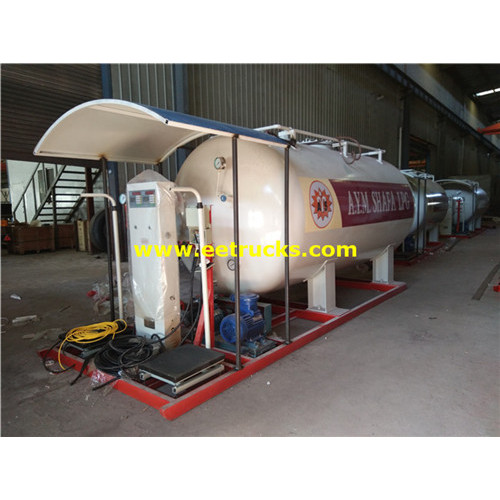 20000L 10ton Skid-mounted Propane Stations