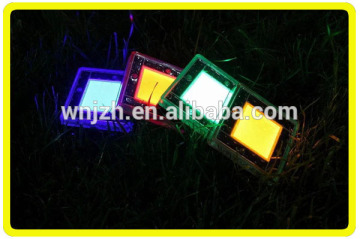 Eco-Friendly Multi Color Wireless Control Led Solar Powered Outdoor Lighting