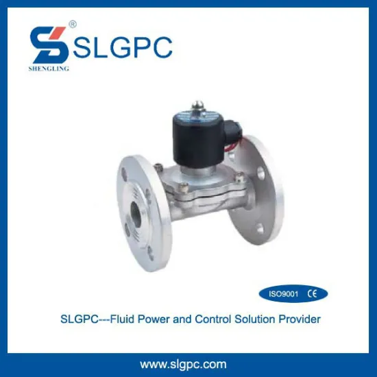 Stainless steel 2S400-40F direct action flange solenoid valve