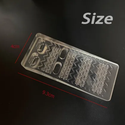 Customizable Transparent Door Stopper: Durable Anti-collision Door Clip