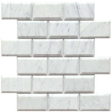 Itali Bianco Carrara White Marble Stone Mosaic