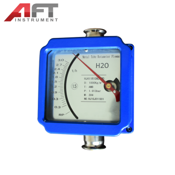 Hoge druk lage stroom zuurstofgas explosie proof metalen buis rotameter met 4-20 ma flowmeter