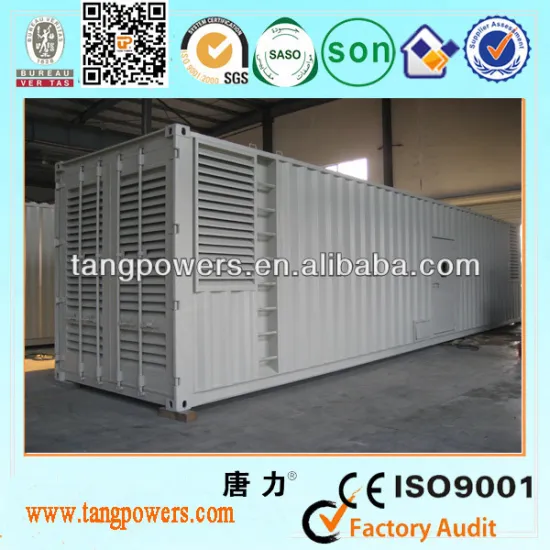 Super Silent Tangpower 1000kw Diesel Generator Sets Heavy Duty
