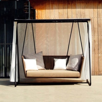 Cushioned Outdoor Hammock Swing Chair for Garden and Patio