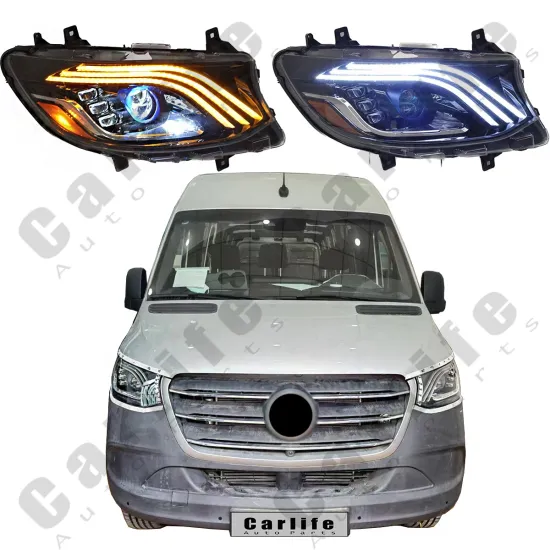 High Quality Headlights for Mercedes-Benz Sprinter 907 910 (2019-2023)