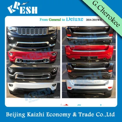 Best selling Jeep Grand Cherokee body kit with Summit style and TEO material