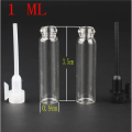 Small sample vials glass perfume bottles 1ml 2ml