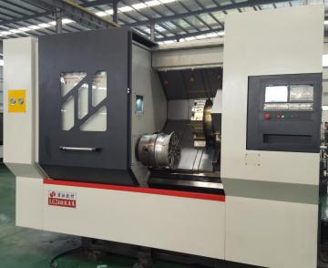 التلقائي CNC مركز العجلة تحول مخرطة