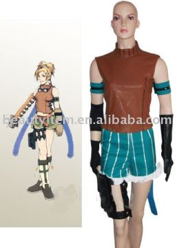 Final Fantasy X Rikku Halloween Cosplay Costume