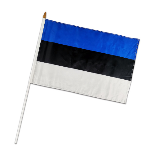 Custom Estonia Hand Flag