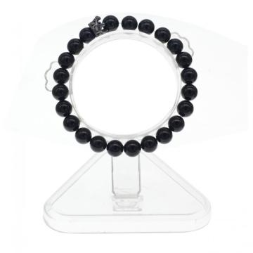 Friendship Black Agate Crown Bracelet For Men And Women Fashion