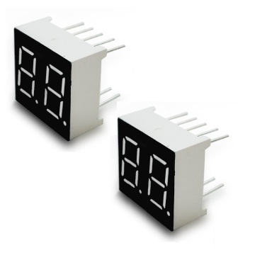 Groothandel Dual Digit 7-segment LED-display 0,36-0,56 inch