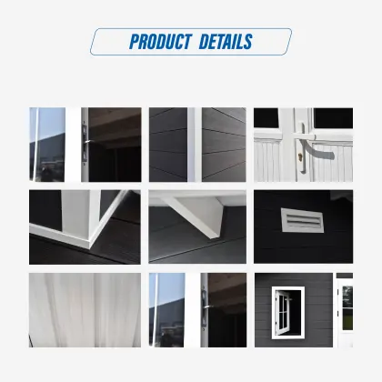 Wholesale WPC Metal Storage Sheds for Backyard Tools and Equipment