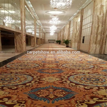 100%Nz wool hand tufted carpet, wall to wall banquet carpet