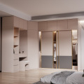 Bedroom sliding door assembly large cupboard wardrobe