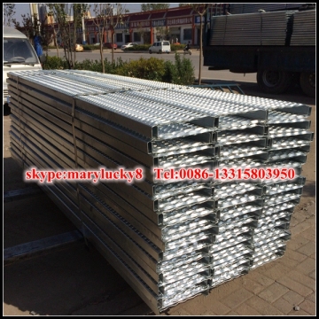 Crocodile hole anti skid perforated metal Stair Treads