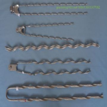 Vorgeformter Kerl greift nach OPGW -Kabel
