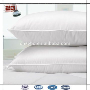 Trade Assurance Guangdong Manufacuture Whosale Hollow Fiber / Microfiber/ Duck Down Comfortable Hotel White Pillow