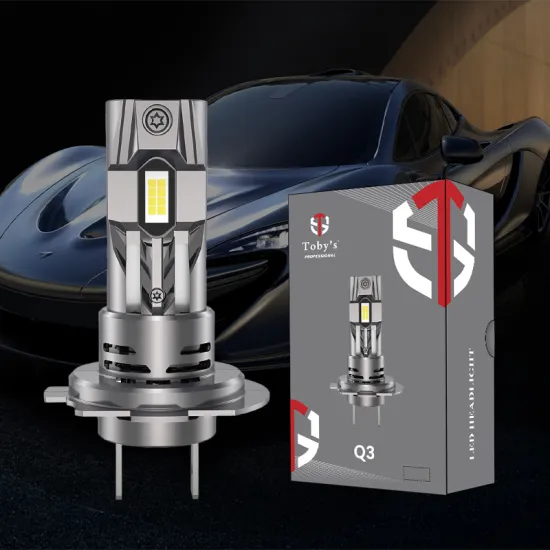 2024 Q Series High-Power LED Headlight Bulbs: 40W, 4000LM, 6000K Color Temperature for Cars