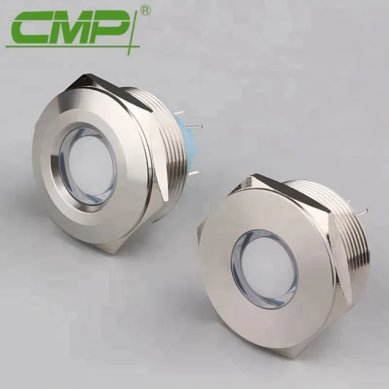 25mm Warning Red Colour Malfunction Indicator Lamp