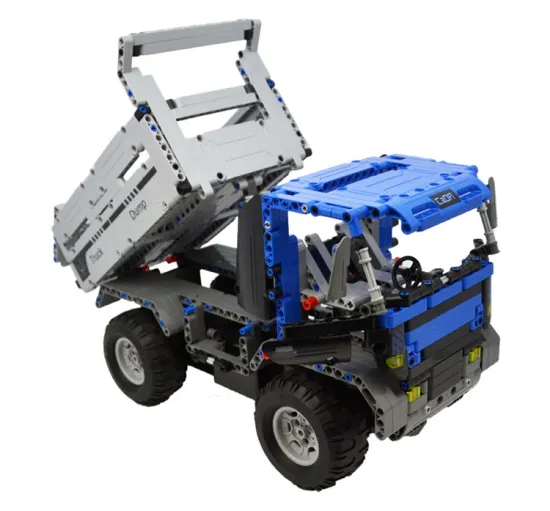 DIY DUMP TRUCK Diamond Blocks Micro Building Blocks Gift Toy