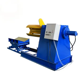 6 Tons Manual Steel Sheet Coil Uncoiler Machine