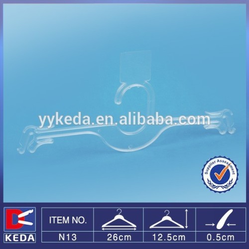 Plastic Ps Virgin Clear Bikini Lingerie Hanger, High Quality Plastic Ps