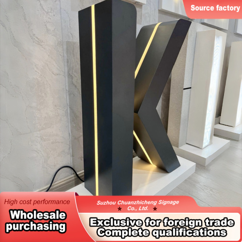 حروف کانال سه بعدی LED چند زاویه ای