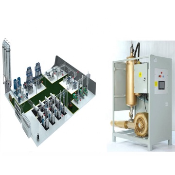 Central Material Conveying and Vacuum Transport Systems in Plastic Industry Blowing Moulding