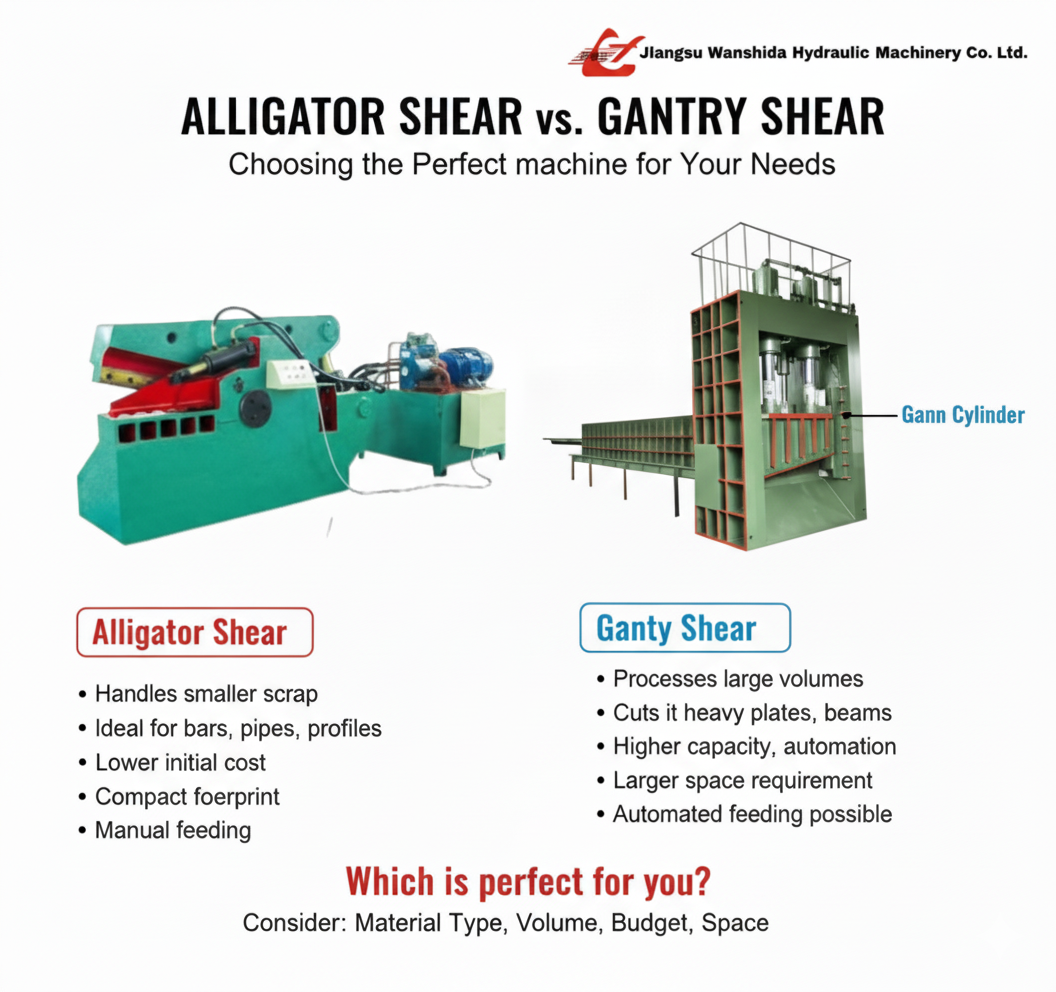 Alligator vs gantry