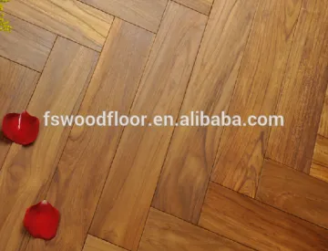 solid parket teak wood flooring